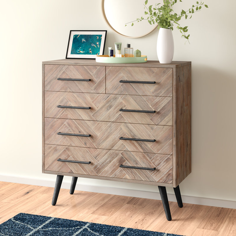 Keziah 5 Drawer Dresser & Reviews AllModern